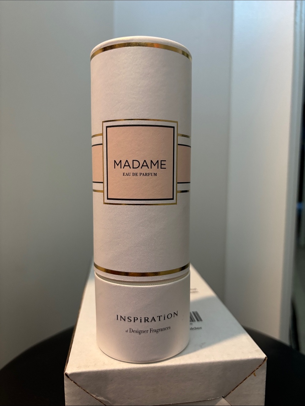 Madame Eau de Parfum Pink and Gold Cylinder